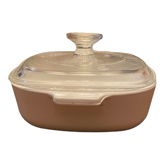 Vintage Corningware casserole dish with lid cornflower blue 1 quart GUC - Picture 4 of 6